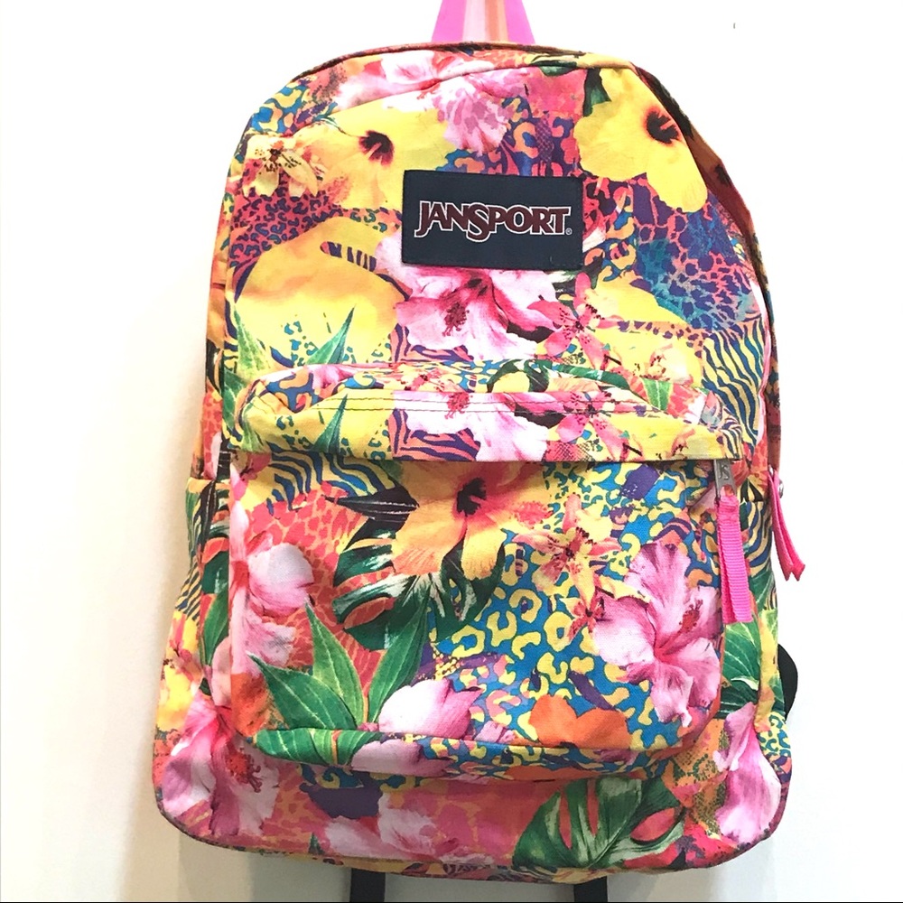 Jansport Floral Multicolor Backpack